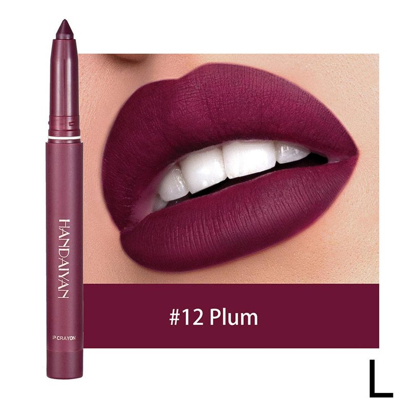 HANDAIYAN non-fading, non-transferable lipstick pen, matte lip liner, two-in-one lipstick and lip gloss